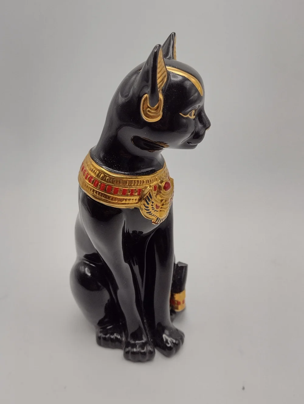 Lenox China Egyptian Cat Figurine 24k Gold Trim - Picture 4 of 6